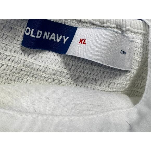 Old Navy Womens XL White Cami Dress NEW NWT 100% Cotton - Picture 3 of 10